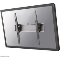 Black Neomounts tiltable TV wall mount for 32-55 inch screens, featuring adjustable brackets and sturdy metal frame.