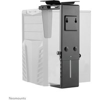 Black Neomounts NM-CPU100BLACK rotatable CPU holder, adjustable, fits up to 10 kg, with universal mounting bracket.