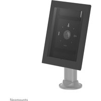 Black Neomounts tablet casing for 12.4-13" devices, with a sturdy stand and adjustable viewing angle.