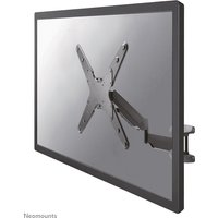 Black Neomounts WL70-550BL14 monitor/TV wall mount with gas spring, fits 32-55" screens, sleek arm design.