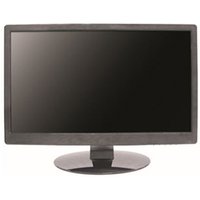 Neon NEON-HD22-POE computer monitor, 22-inch, black frame, flat screen, 1920x1080 resolution, oval base stand.