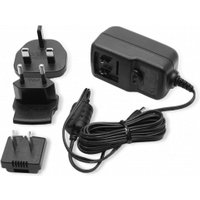 Black Newland ADP100 power adapter with multiple plug attachments and coiled cable.