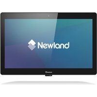 Black Newland NQuire 1500 Mobula II tablet with 15.6" screen, 1920x1080 resolution, and Newland logo on display.