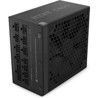 Black NZXT C850 Gold ATX power supply unit with honeycomb ventilation and multiple connectors.