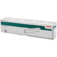 White OKI printer ribbon box with green stripe, model 09005591, 17000 pages, black text.