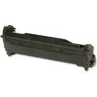 Yellow OKI 46507417 drum kit for ES 7412, black casing, rectangular shape, designed for 30K pages.