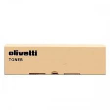 Black toner kit packaging for Olivetti B1194, featuring a beige box with bold black "Olivetti" branding, designed for 24,000 pages for Olivetti D-Color MF 223 printers.