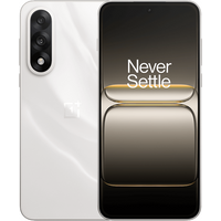 OnePlus Nord 5 smartphone, Marble Sands color, 6.83-inch display, triple rear cameras, sleek design, 256GB storage.