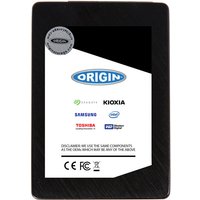 Black Origin Storage 1920GB 3.5in SATA Enterprise SSD with white label, logos, and certification symbols.