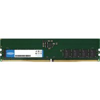 Green Origin Storage 32GB DDR5 UDIMM with black chips and white label, kit of 2 modules.