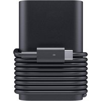 Black Origin Storage Dell 65W USB-C AC Adapter with coiled cable and EU plug