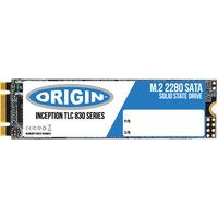 Origin Storage Inception SSD 240GB M.2 SATA, blue and white label, 80mm length, 3D TLC technology.