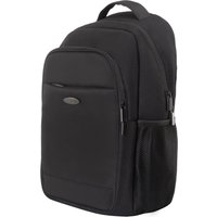 Black Origin Classic Backpack 15.6in with front zip pocket, side mesh pocket, and top handle.