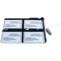 Origin Storage UPS battery cartridge APCRBC132 with four rectangular cells and connector cable.