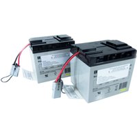 Origin Storage UPS Battery Cartridge RBC55, two rectangular units with black tops and red cables.