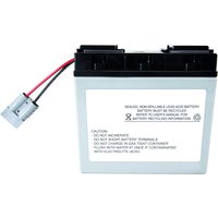 Origin Storage UPS Battery Cartridge RBC7, rectangular with black top, red and black wires, and white label.