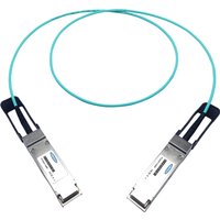 Blue Origin Storage active optical cable with silver connectors, 15 meters long, Palo Alto compatible.