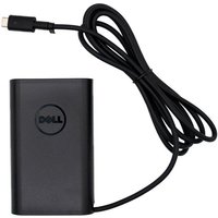 Black Dell Origin Storage RGF3F power adapter with USB-C connector and long cable, compact rectangular design.