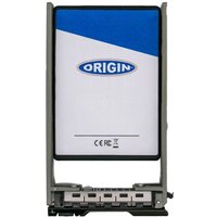 Origin Storage 1TB SSD in silver 2.5in SATA caddy with blue and white label, hot swap compatible.
