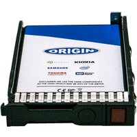 Origin Storage 960GB 2.5in SSD in black hot swap caddy with blue and white label.
