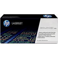 HP 332A Black Imaging Drum in a black box with blue HP logo and colorful text design.