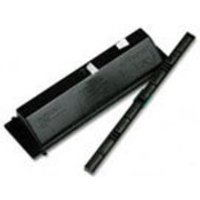 Black rectangular Olivetti B0534 yellow toner cartridge with smooth surface and visible connector strip.