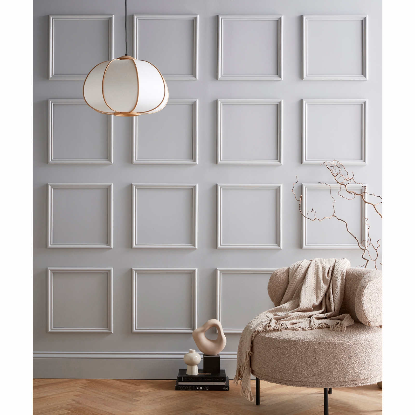 Paint Ready Square Wall Panel Kit - image 4