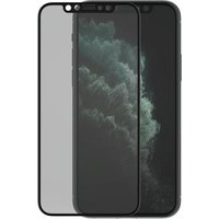 PanzerGlass Privacy Screen Protector for iPhone 11 Pro, X, Xs with black edge and privacy tint.