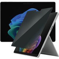 PanzerGlass Privacy Screen Protector for Microsoft Surface Pro, ultra-wide fit, sleek black design, anti-glare finish.