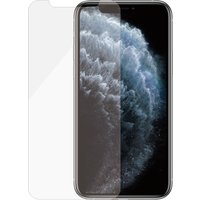 PanzerGlass screen protector for iPhone 11 Pro, Xs, X, clear glass with rounded edges, standard fit design.