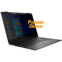 PanzerGlass Universal 13" laptop screen protector with Dual Privacy, black edges, and anti-glare finish.