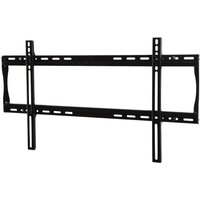 Black Peerless PF650 TV mount for 75-inch screens, slim design with adjustable brackets and multiple mounting holes.