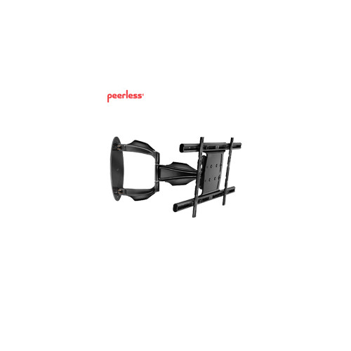 Black Peerless-AV SA752PU mounting arm designed for flat panel displays, featuring a sturdy wall mount with adjustable arms and multiple mounting holes for versatility.