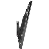 Black Peerless ST680P TV mount/stand for 98" screens, sleek design with adjustable tilt and sturdy wall brackets.