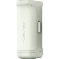 White PGYTECH P-PG-039 smartphone holder with curved edges and side grip button.
