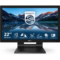 Philips B Line 21.5" black touchscreen monitor with Full HD display and sturdy tabletop stand