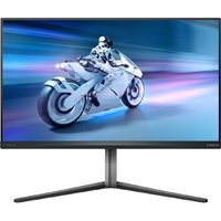 Black Philips Evnia 32M2N6800M/00 monitor, 31.5" 4K Ultra HD LCD, sleek design with thin bezels and sturdy stand.