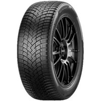 Pirelli Powergy All Season tire, 215/55 R17, black tread with rim protection, XL size, intricate tread pattern.