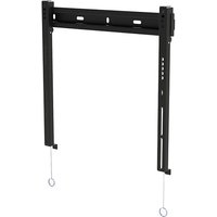 Black PMV TV mount/stand for 55" screens, rectangular frame with adjustable brackets and cable loops.