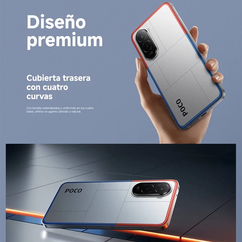 POCO M7 Silver 6 GB + 128 GB - image 4