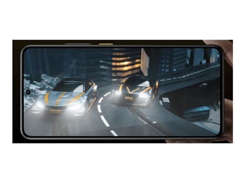 Xiaomi Poco X7 Pro 5G in yellow, showcasing a vibrant display with a sleek design, featuring dual SIM capability and 12GB RAM, 512GB storage, ideal for gaming and multimedia.