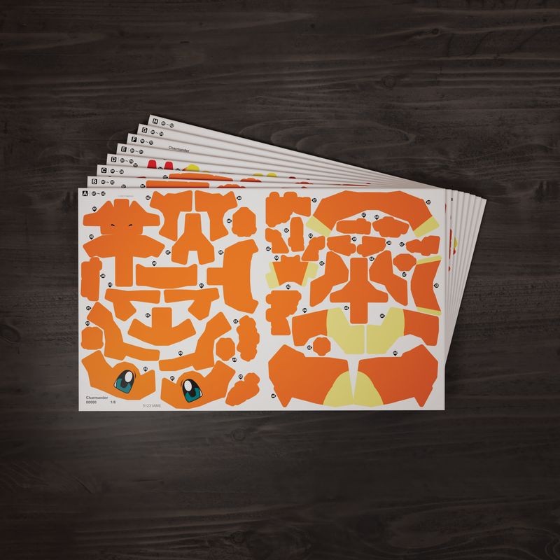 Pokemon 4D Build Charmander 3D Puzzle Model Kit - image 3