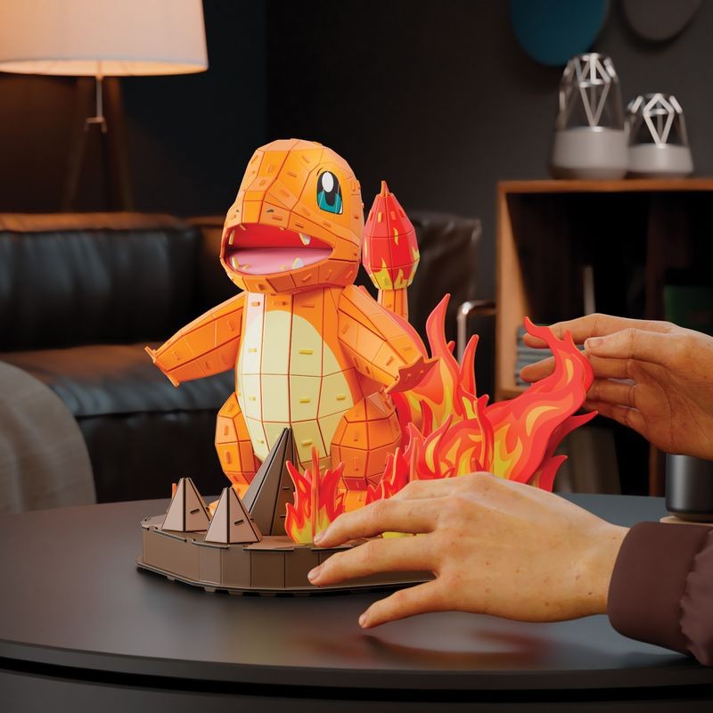 Pokemon 4D Build Charmander 3D Puzzle Model Kit - image 5