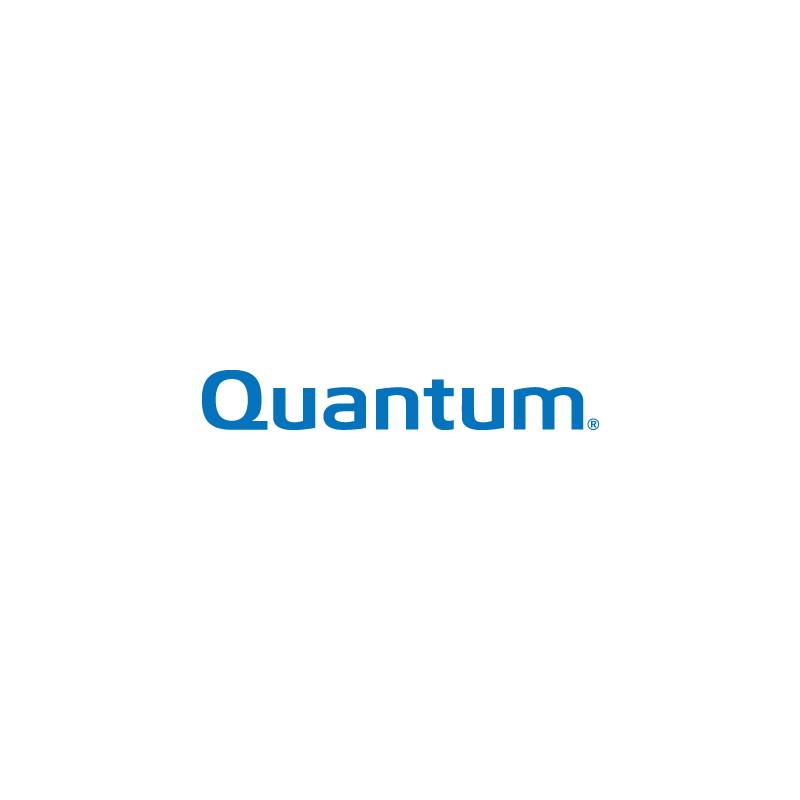 Quantum TC-L92BN-AR backup storage tape cartridge, featuring a sleek design with a black and silver exterior, labeled with the Quantum logo in blue.