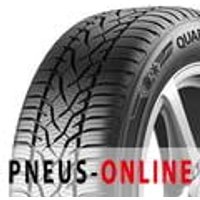 Black BARUM Quartaris 5 EV 3PMSF tire with asymmetrical tread pattern and visible sidewall branding.