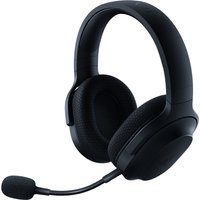 Black Razer Barracuda X gaming headset with headband, detachable microphone, USB Type-C, and Bluetooth connectivity.
