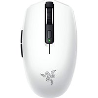 White Razer Orochi V2 gaming mouse, right-hand, RF wireless, optical, 18000 DPI, with scroll wheel and side buttons.