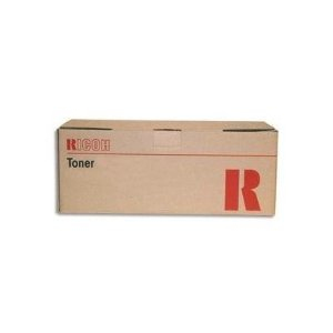 Brown cardboard box labeled "Ricoh Toner" with a prominent red "R" logo, designed for the Ricoh IM 430, capable of printing 11.1K pages per ISO/IEC 19798 standards.
