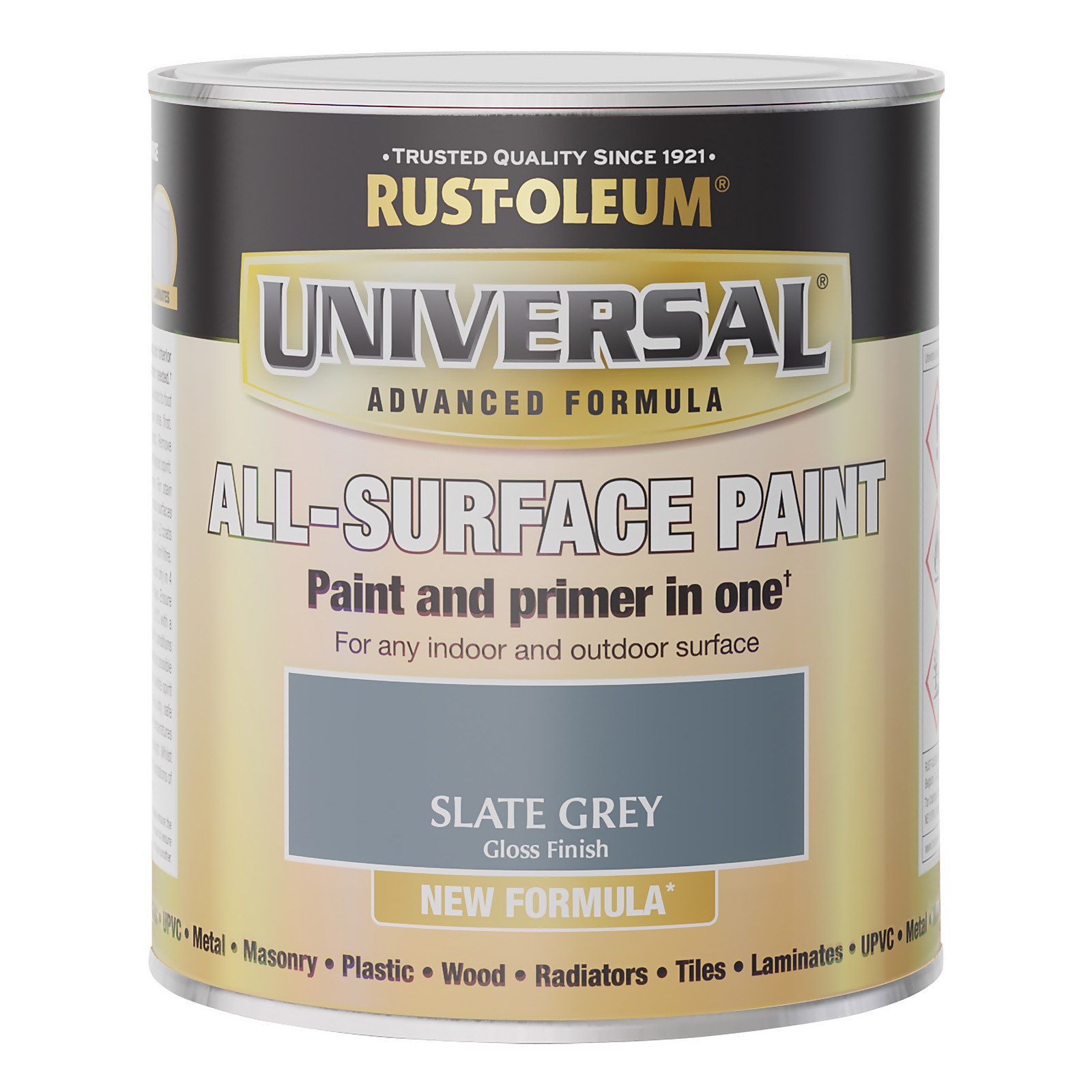 Rust-Oleum Universal Gloss Slate Grey All Surface Paint 750ml - image 4