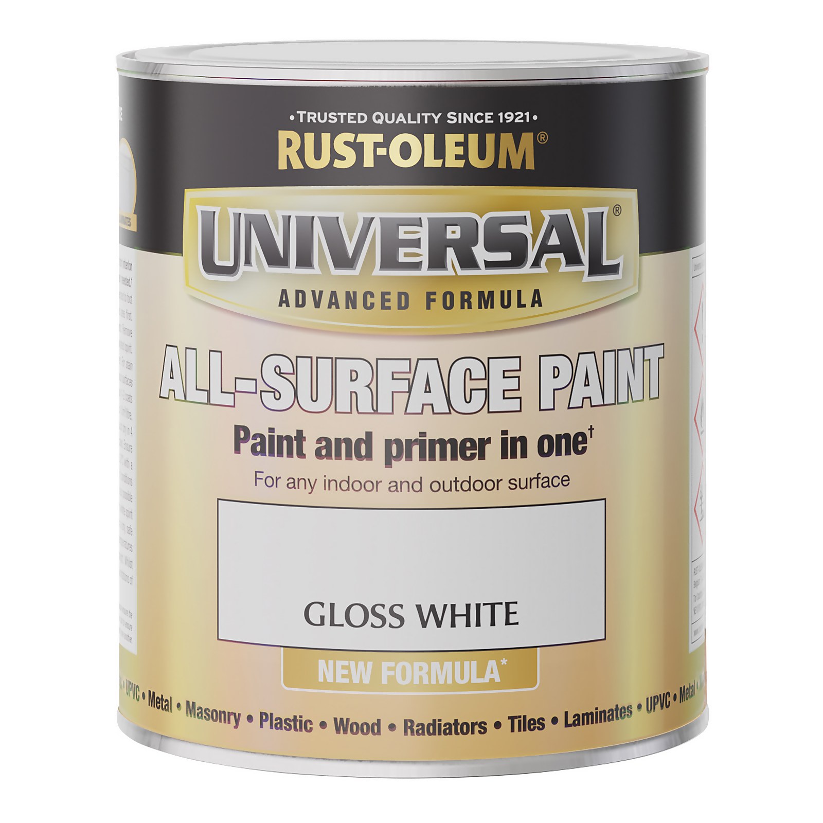 Rust-Oleum Universal Gloss White All Surface Paint 750ml - image 4